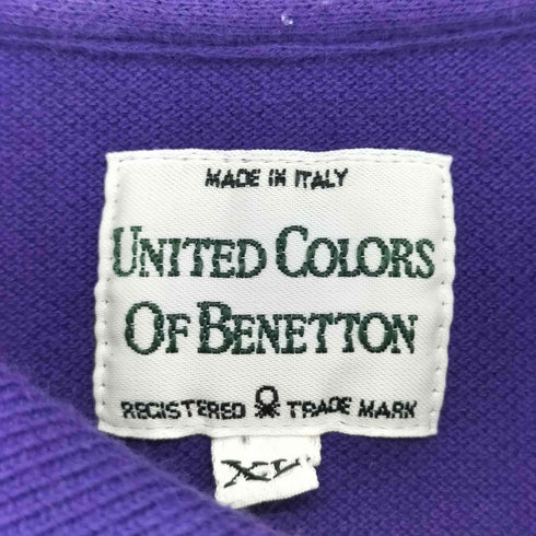 ユナイテッドカラーズオブベネトン UNITED COLORS OF BENETTON イタリア製ポロシャツ メンズ import:XL