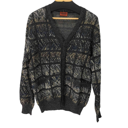 ミッソーニ MISSONI 総柄 カーディガン メンズ EUR:50