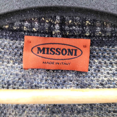 ミッソーニ MISSONI 総柄 カーディガン メンズ EUR:50