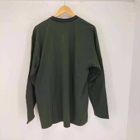ポロバイラルフローレン Polo by RALPH LAUREN リブライン Vネックカットソー ポニー刺繍 メンズ 3L
