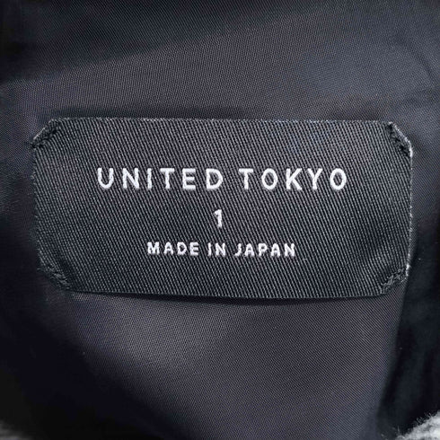 ユナイテッドトウキョウ UNITED TOKYO ウールチェックチェスターコート メンズ JPN:1