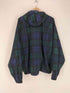 ノーティカ NAUTICA ブラックウォッチ ナイロン フーディー ジャケット メンズ import:XL
