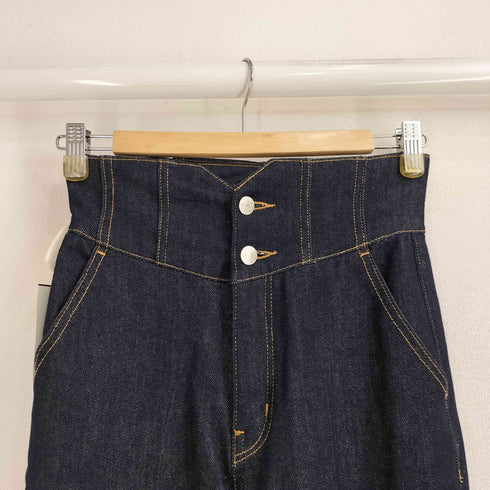 スナイデル snidel 24AW Organicハイウエストフレアデニムパンツ レディース JPN:0