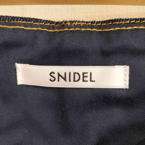 スナイデル snidel 24AW Organicハイウエストフレアデニムパンツ レディース JPN:0