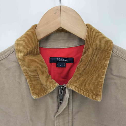 ジェイクルー J.CREW 00S 襟コーデュロイ シャモアクロス ジップシャツ メンズ JPN:S