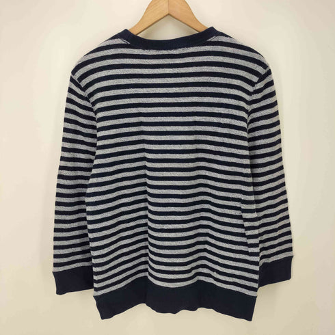 ポロジーンズカンパニーラルフローレン POLO JEANS COMPANY RALPH LAUREN 00S パイル 星条旗刺しゅう クルーネックカットソー メンズ JPN:L