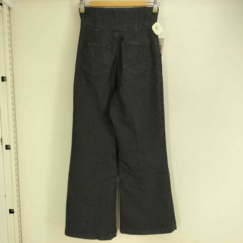 スナイデル snidel 24AW Organicハイウエストフレアデニムパンツ レディース JPN:0