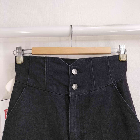 スナイデル snidel 24AW Organicハイウエストフレアデニムパンツ レディース JPN:0