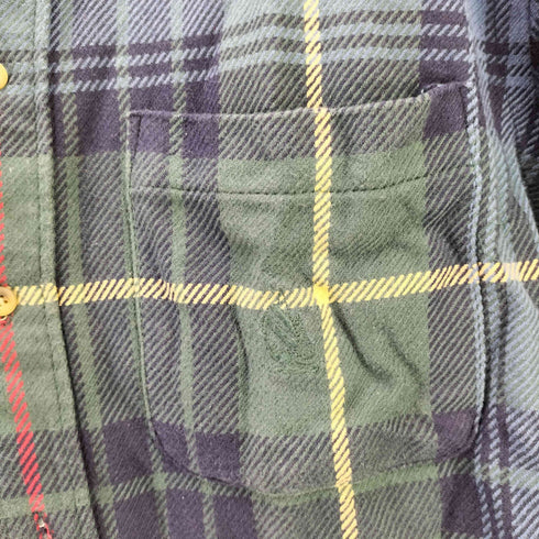 ノーティカ NAUTICA 90S-00S ヘビーフランネルシャツ メンズ JPN:M