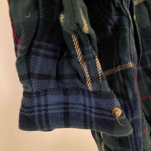 ノーティカ NAUTICA 90S-00S ヘビーフランネルシャツ メンズ JPN:M