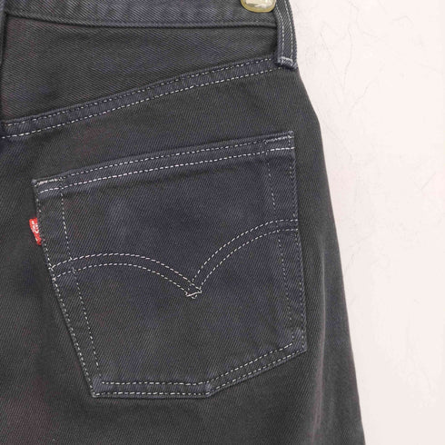 リーバイス Levis 90s USA製 501 ボタン裏553 後染め ブラックデニムパンツ メンズ 28×34