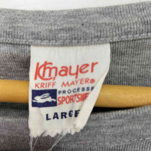クリフメイヤー KRIFF MAYER 旧タグ インディアン ラグランスリーブカットソー メンズ L