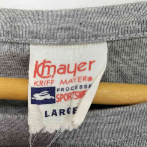 クリフメイヤー KRIFF MAYER 旧タグ インディアン ラグランスリーブカットソー メンズ L