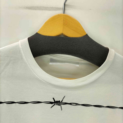 ニールバレット NEIL BARRETT 20SS イタリア製 有刺鉄線 プリント Tシャツ メンズ import:S