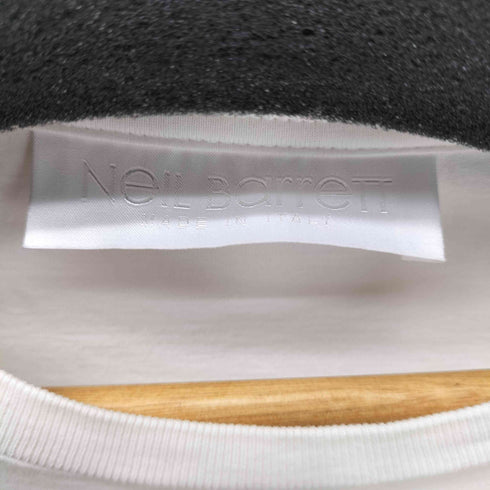 ニールバレット NEIL BARRETT 20SS イタリア製 有刺鉄線 プリント Tシャツ メンズ import:S