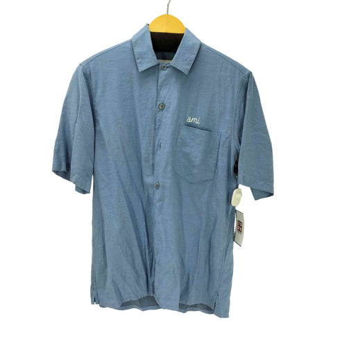 アミアレクサンドルマテュッシ AMI ALEXANDRE MATTIUSSI Camp Collar Shirt キャンプ カラー シャツ 開襟 メンズ import:XS