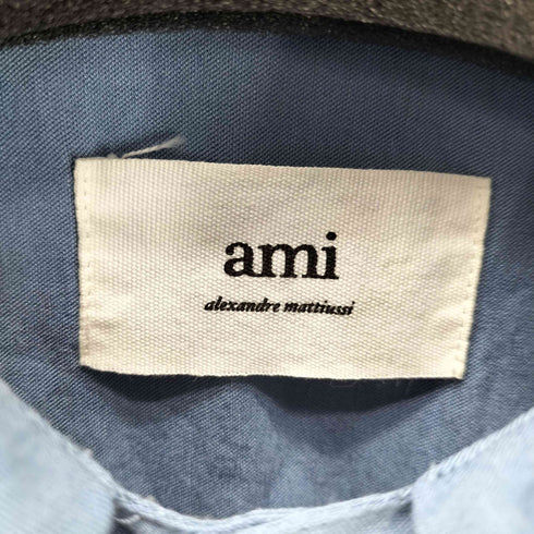 アミアレクサンドルマテュッシ AMI ALEXANDRE MATTIUSSI Camp Collar Shirt キャンプ カラー シャツ 開襟 メンズ import:XS
