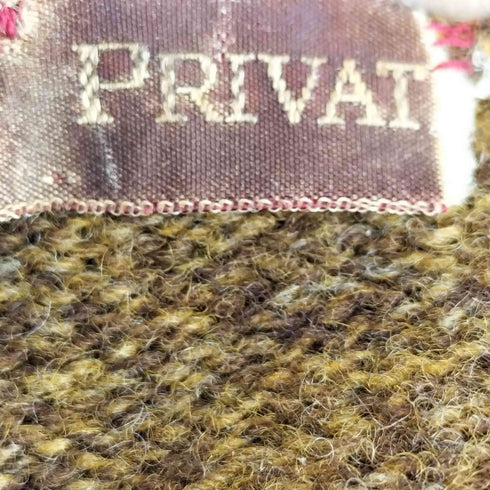 1973年 イタリア製 イタリア陸軍 羊毛100% ウールニットプルオーバー メンズ import:S