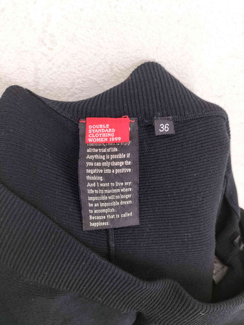 ダブルスタンダードクロージング DOUBLE STANDARD CLOTHING フレアワイドイージーパンツ レディース 36