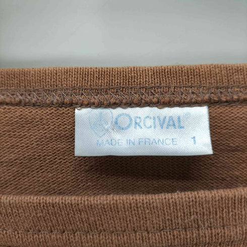 オーシバル ORCIVAL フランス製 ボートネックカットソー レディース 1
