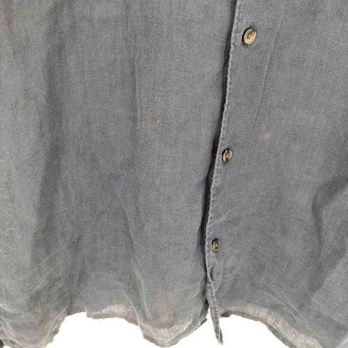 バナナリパブリック BANANA REPUBLIC 90s IRISH LINEN リネン 半袖 シャツ メンズ import:M