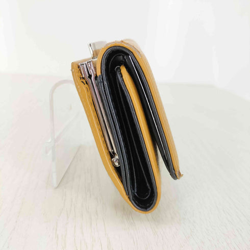 ヴィヴィアンウエストウッド Vivienne Westwood RE-VEGAN GRAIN SMALL FRAME WALLET レディース
