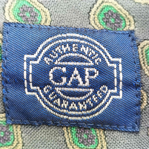 ギャップ Gap 80s スタンドカラー 総柄シャツ メンズ JPN:M