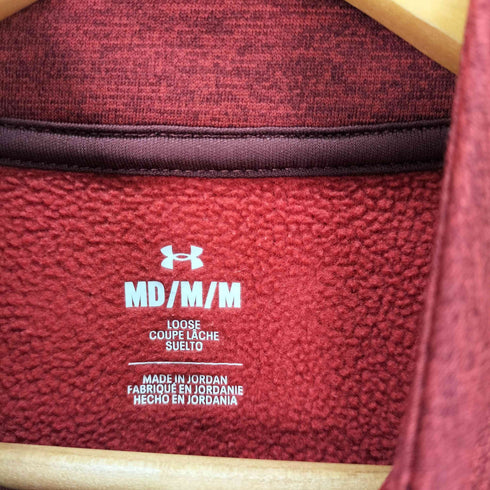 アンダーアーマー UNDER ARMOUR ハーフジップ フリースジャケット メンズ M