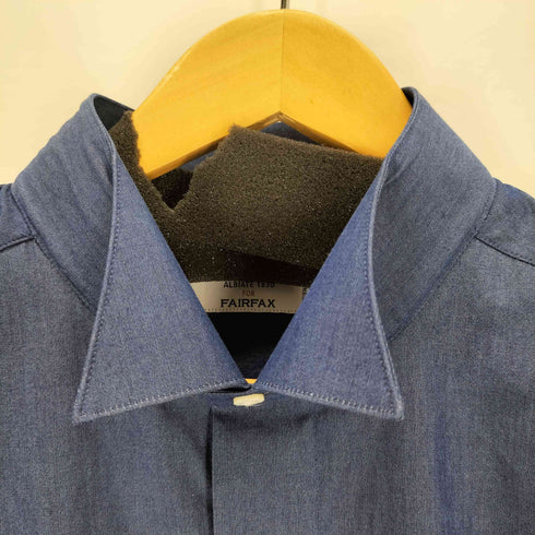 フェアファクス FAIRFAX DENIM ALBIAATE 1830 比翼 L/Sデニムシャツ メンズ 16 1/2 42