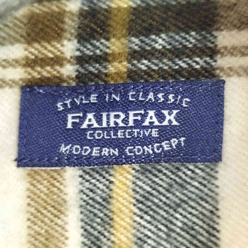 フェアファクス FAIRFAX L/Sポケットチェックシャツ メンズ LL