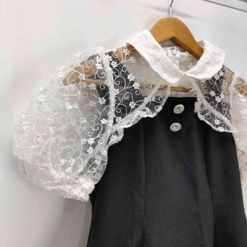 エブリン evelyn チョーカービジューワンピース レディース JPN:S