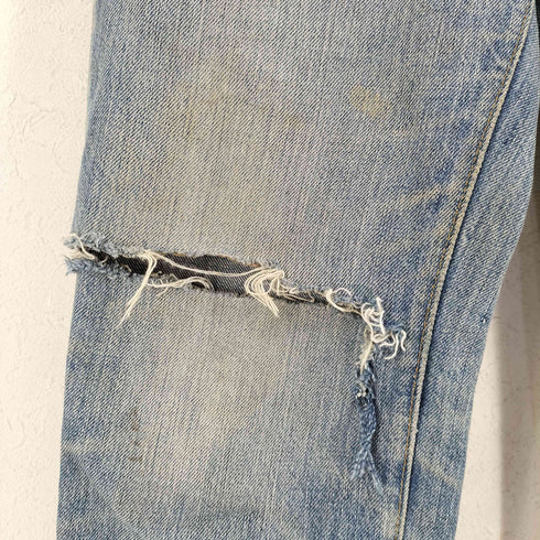 リーバイス Levis 70s 66 前期 517 ボタン裏8 オレンジタブ BIGE 42talon ブーツカット デニムパンツ メンズ