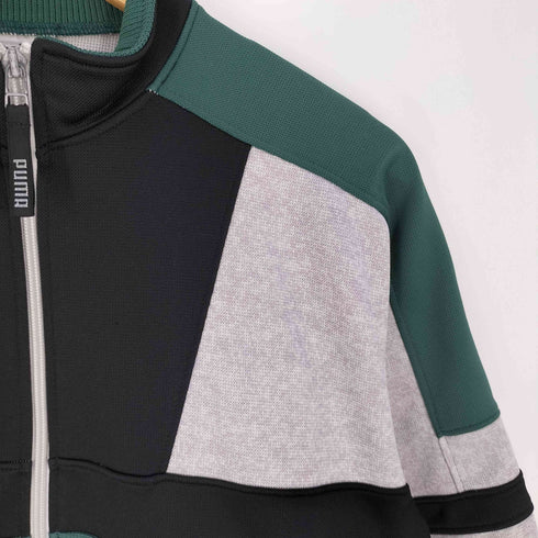プーマ PUMA 80s-90s ヒットユニオンタグ マルチカラー 裾ドローコード トラックジャケット メンズ