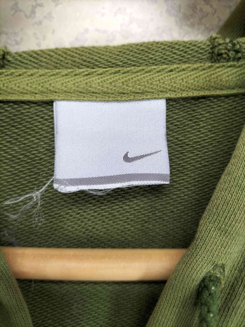 ナイキ NIKE 00s 刺繍&プリントジップパーカー メンズ