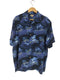 ジョージ GEORGE レーヨン開襟アロハシャツ メンズ L