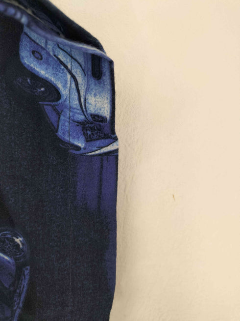 ジョージ GEORGE レーヨン開襟アロハシャツ メンズ L