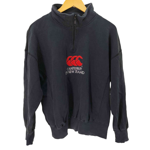 カンタベリー CANTERBURY ハーフジップ スウェット メンズ import:M