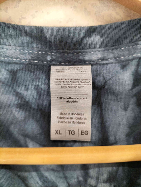 タイダイ柄バンドTシャツ メンズ XL