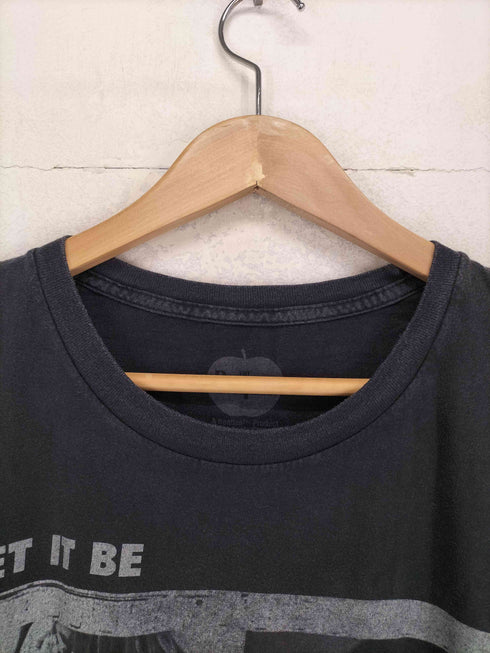 ザビートルズ THE BEATLES LET IT BE フロントプリントバンドTシャツ メンズ XL