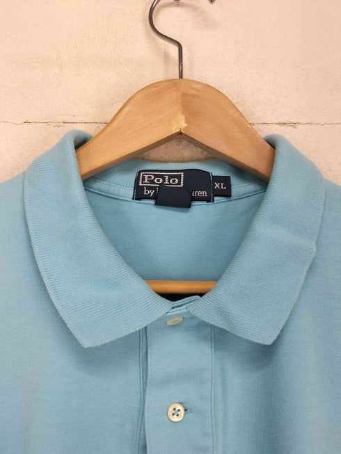 ポロバイラルフローレン Polo by RALPH LAUREN 90s ポニー刺繍ポロシャツ メンズ XL