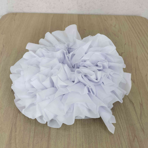 heyep Ruffled Jersey Scrunchie レディース