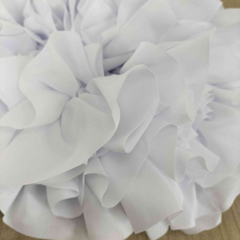 heyep Ruffled Jersey Scrunchie レディース