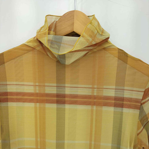 アメリヴィンテージ Ameri VINTAGE チェック柄 シアー タートルネック トップス レディース FREE