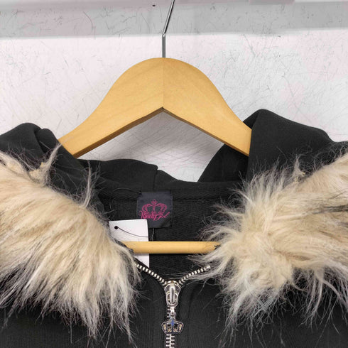 ナインティナインティ 9090 I Love bestie Far Zip Hoodie レディース JPN:M