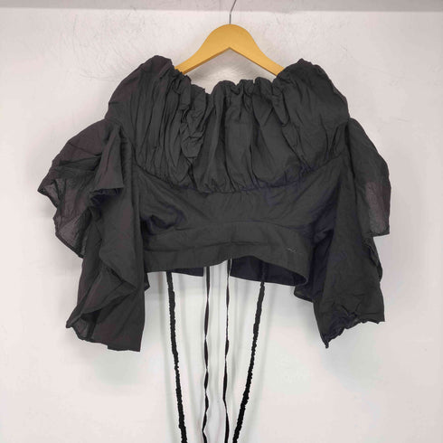 メルトザレディ Melt the lady balloon garter shirt blouse レディース FREE
