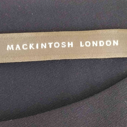 マッキントッシュ ロンドン Mackintosh LONDON 半袖 ボートネック ワンピース レディース JPN:38