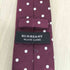 バーバリーブラックレーベル BURBERRY BLACK LABEL ホース刺繍ロゴ ドットネクタイ メンズ