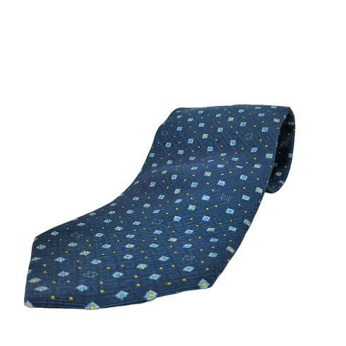 ジバンシィ GIVENCHY 総柄 シルクネクタイ メンズ