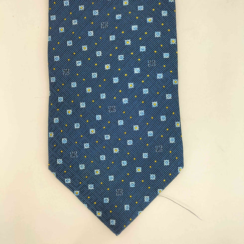 ジバンシィ GIVENCHY 総柄 シルクネクタイ メンズ