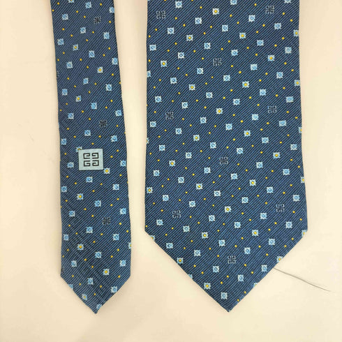 ジバンシィ GIVENCHY 総柄 シルクネクタイ メンズ